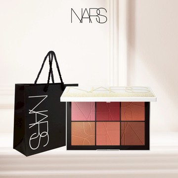 畢業季6折🎓【NARS】流金夜閃6色頰彩盤|雙頰澎潤更透亮✨ 疊擦提升氛圍感