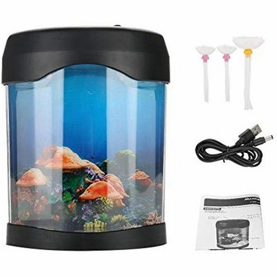特売 ミニ水族館 安全でスタイリッシュなミニ水槽 家庭用 Black 水槽 アクアリウム Importaparavoce Com Br