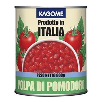 イタリア産　カゴメ）業務用 ダイストマト　２号缶　８００ｇ