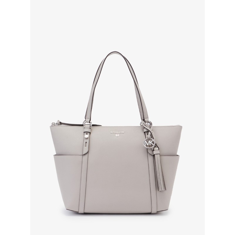 MICHAEL KORS トートバッグ パールグレー - トートバッグ