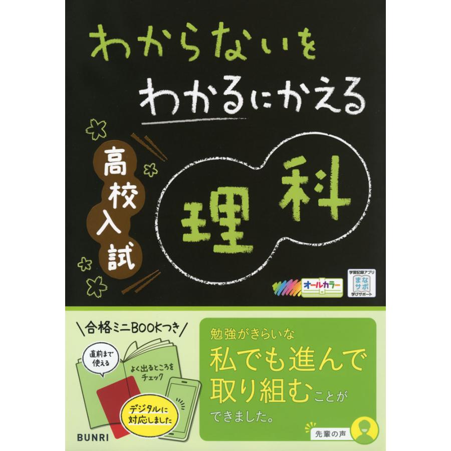 わからないをわかるにかえる 高校入試 理科