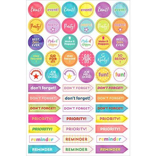 Essentials Student Planner Stickers Set of 575 Stickers 並行輸入