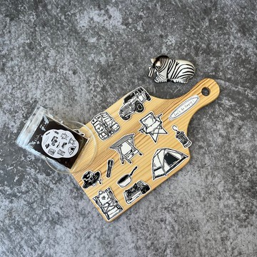 防水貼紙-山系露營系列