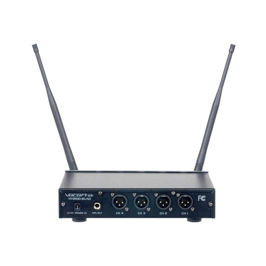 Digital-QUAD-H1 Four Channel Wireless Handheld Microphone System 