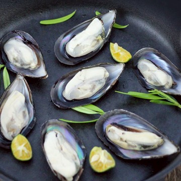 ☆新鮮半殼胎貝☆ 600G/包 原裝進口/行家首選/烤肉新選擇【陸霸王】