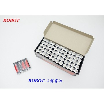 4顆一組【ROBOT】3號電池 三號電池 碳鋅電池 1.5V 環保電池 【C03-61】