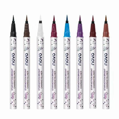 カラーアイライナー 极細 耐久 0.01mm 8色 防汗性と長持ち さまざまなメイク リキッドアイライナー アイライナーペンシル ウォータープルーフ 選べる8カラー 速乾 持続