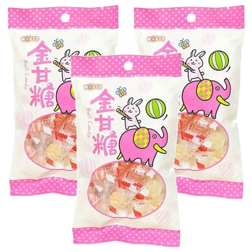 惠香 金甘糖 懷舊零食 經典台灣味 四種口味 獨立包裝  110g  3袋