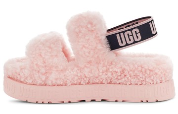 WMNS OH FLUFFITA PINK BLACK