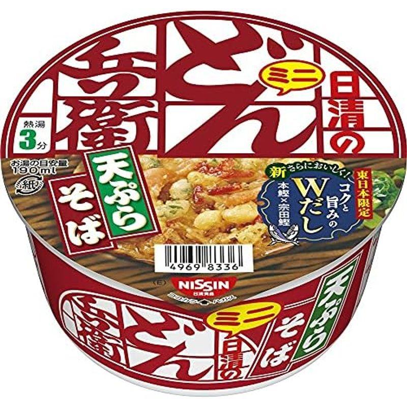 日清食品 どん兵衛 天ぷらそば 東 100g×12個