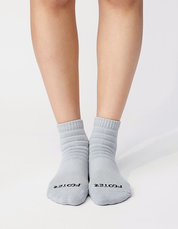 抗靜電中筒襪- 灰