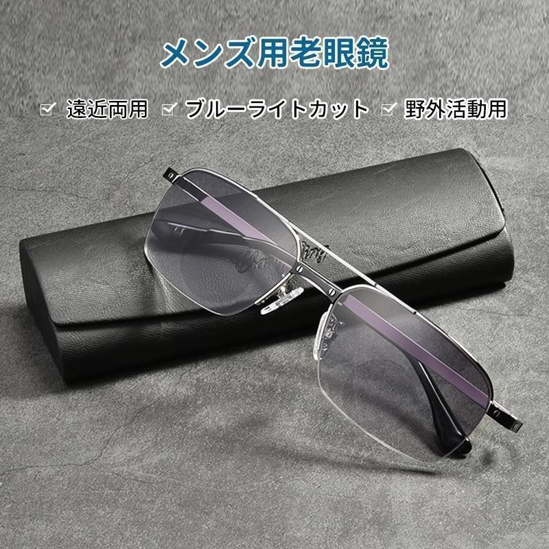 CEETOL 老眼鏡 クリップ式 前掛け老眼鏡 携帯 軽量 コンパクト ブルー