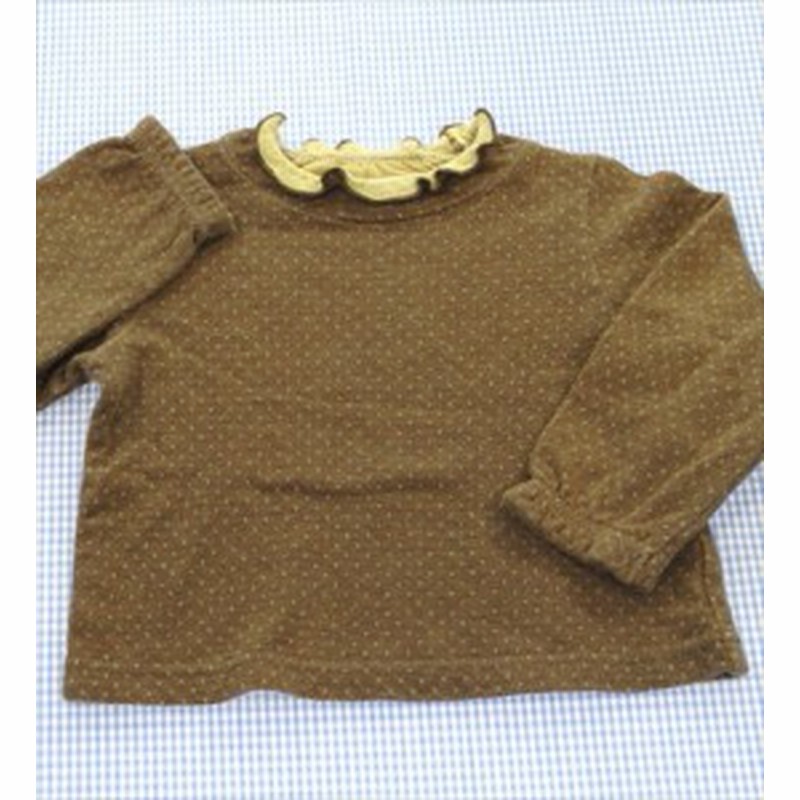 ハッシュアッシュ Hushush 長袖tシャツ ロンt 80cm 茶系 トップス 女の子 ベビー服 キッズ 子供服 通販 買い取り 通販 Lineポイント最大1 0 Get Lineショッピング