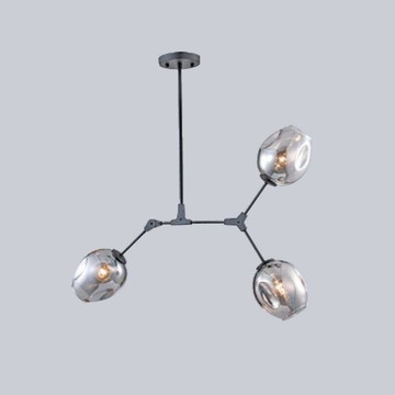 E27工業風半吸頂三燈 B102-81-22564