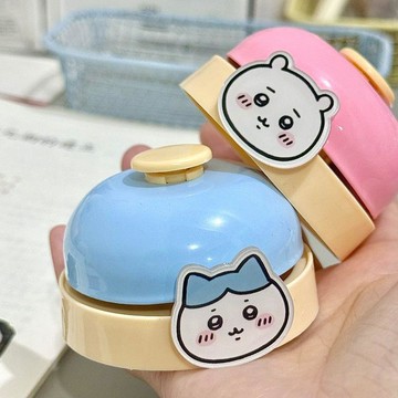 🐱‍🚀臺灣出貨💖吉伊卡哇卡通鈴鐺手按鈴搶答鈴直播成交鈴家用寵物傳喚鈴鐺