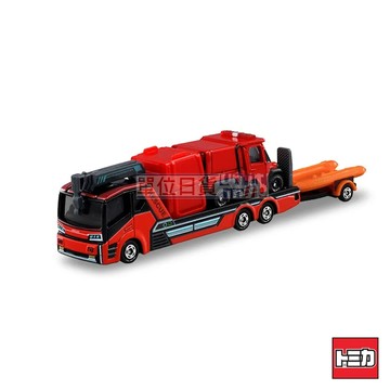『 單位日貨 』日本正版 TOMICA 多美 No.132 森田小型越野消防車 運輸車 長車