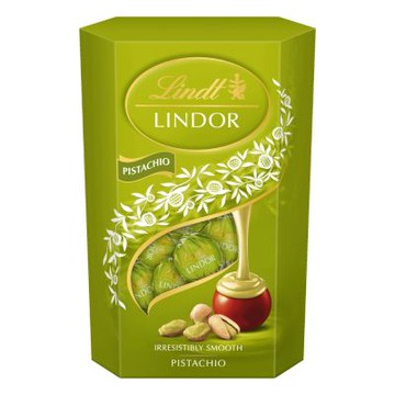 Lindt 瑞士蓮 Lindor開心果口味夾餡牛奶巧克力(200g)