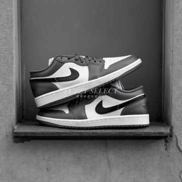 【逢甲 FUZZY】Air Jordan 1 Low Iron Grey 鐵灰 灰白 灰 553558-152
