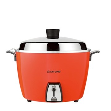 大同10人份不鏽鋼紅色電鍋TAC-10L-DR