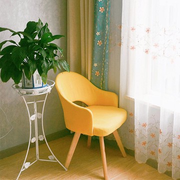 網紅椅子少女心臥室化妝椅梳妝凳簡約現代家用休閑靠背椅北歐椅子