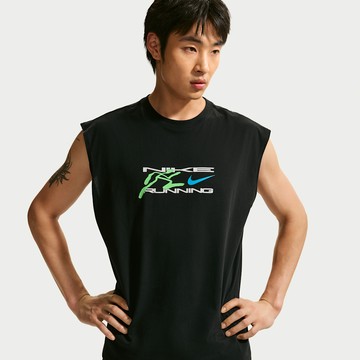 Nike Men's Dri-FIT Sleeveless Running T-Shirt