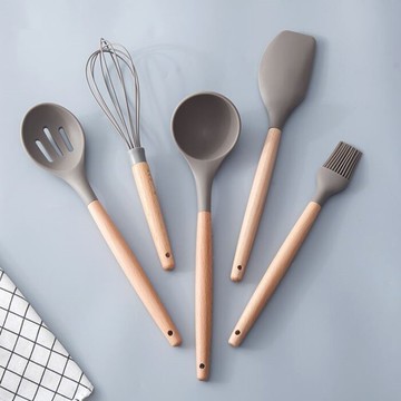 [Hare.D]日式櫸木耐熱廚具 不沾鍋 廚具 鍋鏟 湯勺 廚房用具 烘焙料理 打蛋器 餐具 烘培用具 耐高溫
