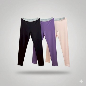 19A512_P3103負離子女長褲/黑.紫.粉(L,XL)