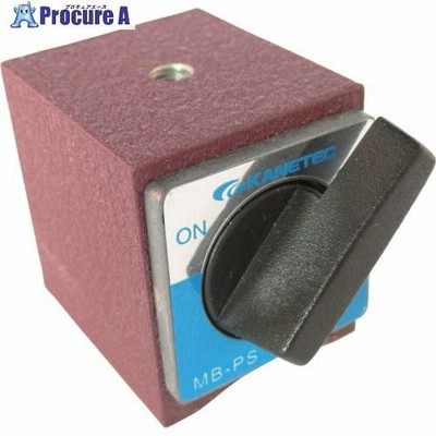 カネテック マグネットホルダ台 吸着面:底面(V形) 吸着力300N  ▼406-4101 MB-PS  1台