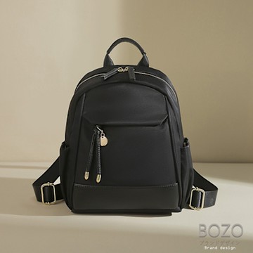 【BOZO伯樂】時尚防潑水輕便休閒迷你優雅手提/後背包-B0254