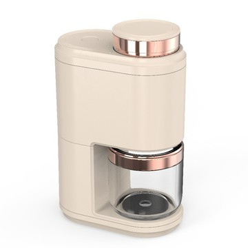 研磨器/磨粉機 【暢麥】咖啡研磨機 磨豆機 無線磨粉機 桌上型研磨機 隨身磨豆機 奶杏色機身合金研磨刀頭  操作簡便