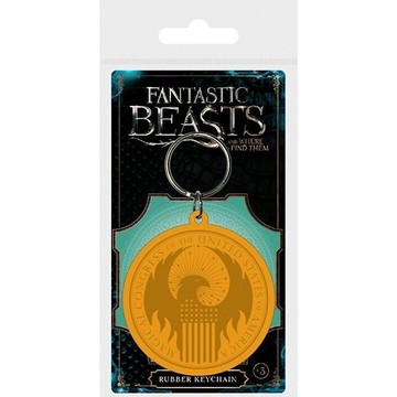 【怪獸與牠們的產地】美利堅魔法國會徽章鑰匙圈