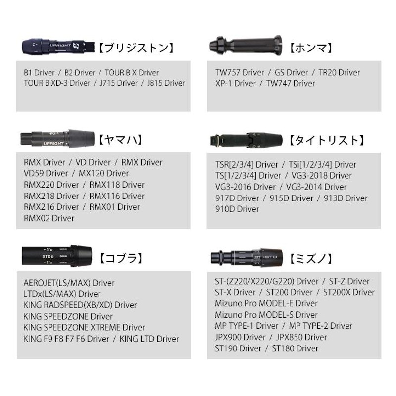 ゴルフ シャフト単品 The ATTAS V2 USTマミヤ ドライバー用 グリップ