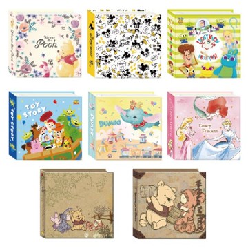 迪士尼Disney 3孔活頁相本 6K(隨機出貨)