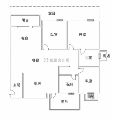 高工美村商圈春上大三房平車大露臺戶｜台中市南區南和路