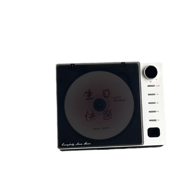 復古cd機充電款帶屏幕便攜多功能藍牙音箱高保真學生專輯小眾禮物【Snowbelle優選】