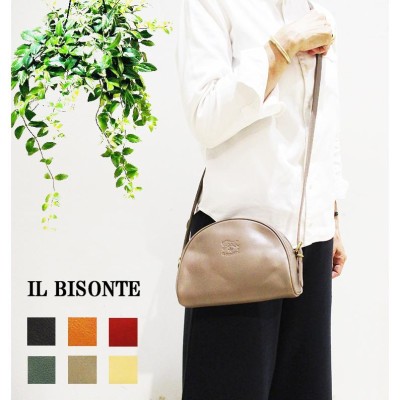 IL BISONTE    半月型ミニショルダー    ¥33000   美品