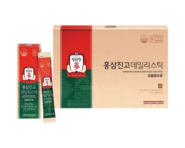 Jung Kwan Jang Korean Red Ginseng Honey Paste Daily Stick (10ml*20 Sticks) (10-day supply)