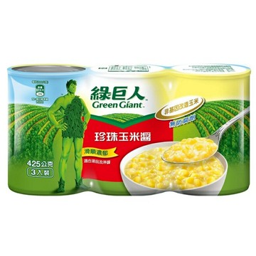 綠巨人 珍珠玉米醬(425g*3罐/ 組) [大買家]