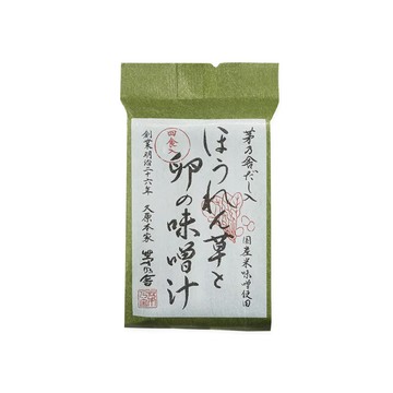 茅乃舍波菜蛋花味噌湯4入