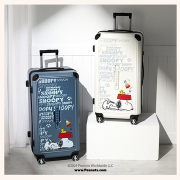 【SNOOPY 史努比】28吋放空款行李箱-兩色可選_廠商直送