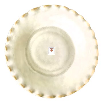 美濃燒 御本5吋和皿 16.5x2cm  1個  灰色