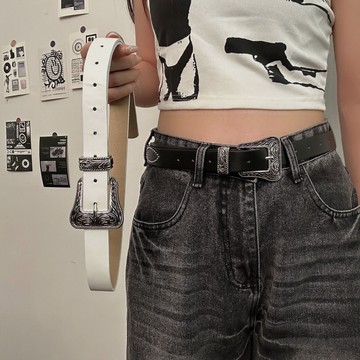 【台灣公司 可打統編】免運 美式復古腰帶女新款嘻哈亞文化皮帶韓版百搭牛仔褲帶朋克風皮帶潮 可開發票 全館五折 工廠現貨直銷 新品特價 z9211