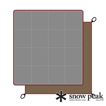 出清特價【snow peak 日本】 Alpha Breeze 寢室帳 地墊地布組 SET-480-US 露營 登山 戶外