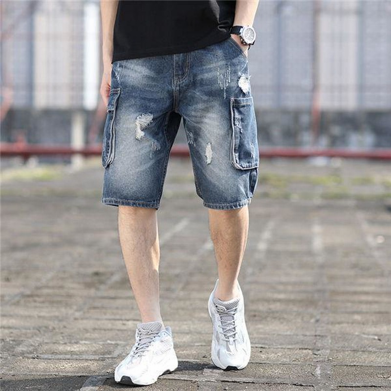 ショートパンツ メンズ デニム ハーフパンツ 短パン 半ズボン ジーンズ