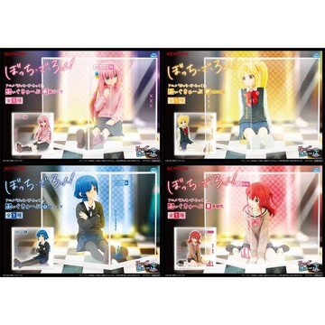 🔥鹿本🔥全新 日版 景品 KONAMI 孤獨搖滾 Fig Cube 後藤一里 伊地知虹夏 山田涼 喜多郁代 公仔