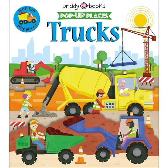 Pop-Up Places Trucks (Board Books)