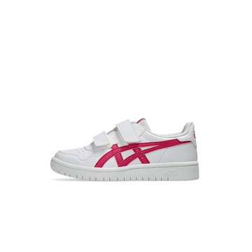 ASICS JAPAN S PS 休閒運動鞋 中童 亞瑟士 復古 童鞋 白紅 1204A008-121 [台灣現貨]