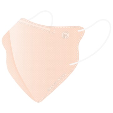 上順醫材 SHANG SHUN - 台灣康匠友你系列成人3D醫療級立體口罩-耳繩款-蜜桃橘 (11*14cm (±0.5))-30入/盒...