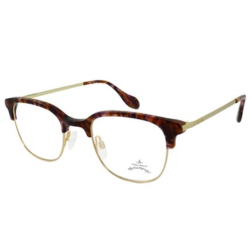 Vivienne Westwood 英國Anglomania英倫簡約光學眼鏡(琥柏金)AN342C02