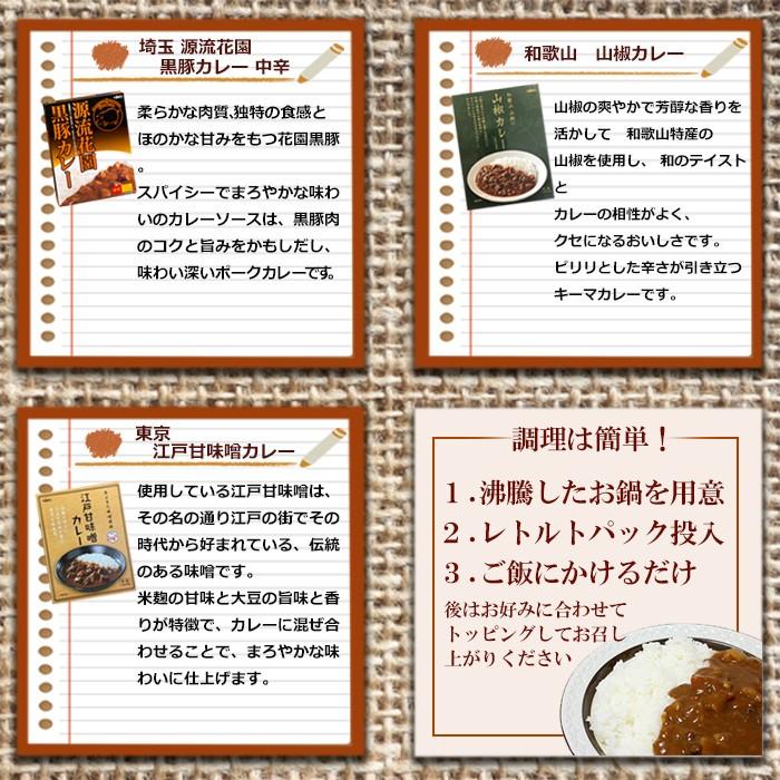 日本全国こだわり ご当地 レトルト カレー 13種類 詰め合わせセット 常温保存食